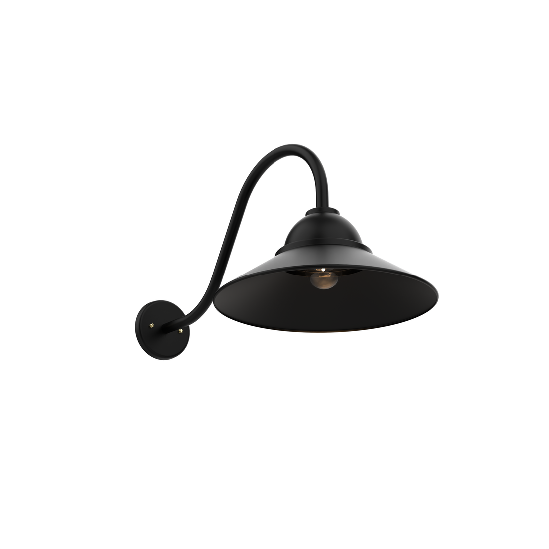 SNOC, SAN FRANCISCO - LARGE OPEN BACK GOOSENECK DOWNWARD MOUNT WALL MURAL 32492, OUTDOOR WALL LIGHTS