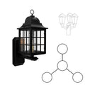 SNOC CONCORDE - THREE HEAD MOUNT AND CENTER HEAD DECORATIVE ARM UP FOR TALL POST 32512 3A1 - Post