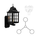 SNOC CONCORDE - DECORATIVE ARM UP TRI-GANG MOUNT FOR TALL POST 32512 3A - Post