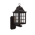 SNOC, CONCORDE - WALL MOUNT DECORATIVE ARM UP LARGE 32512, OUTDOOR WALL LIGHTS