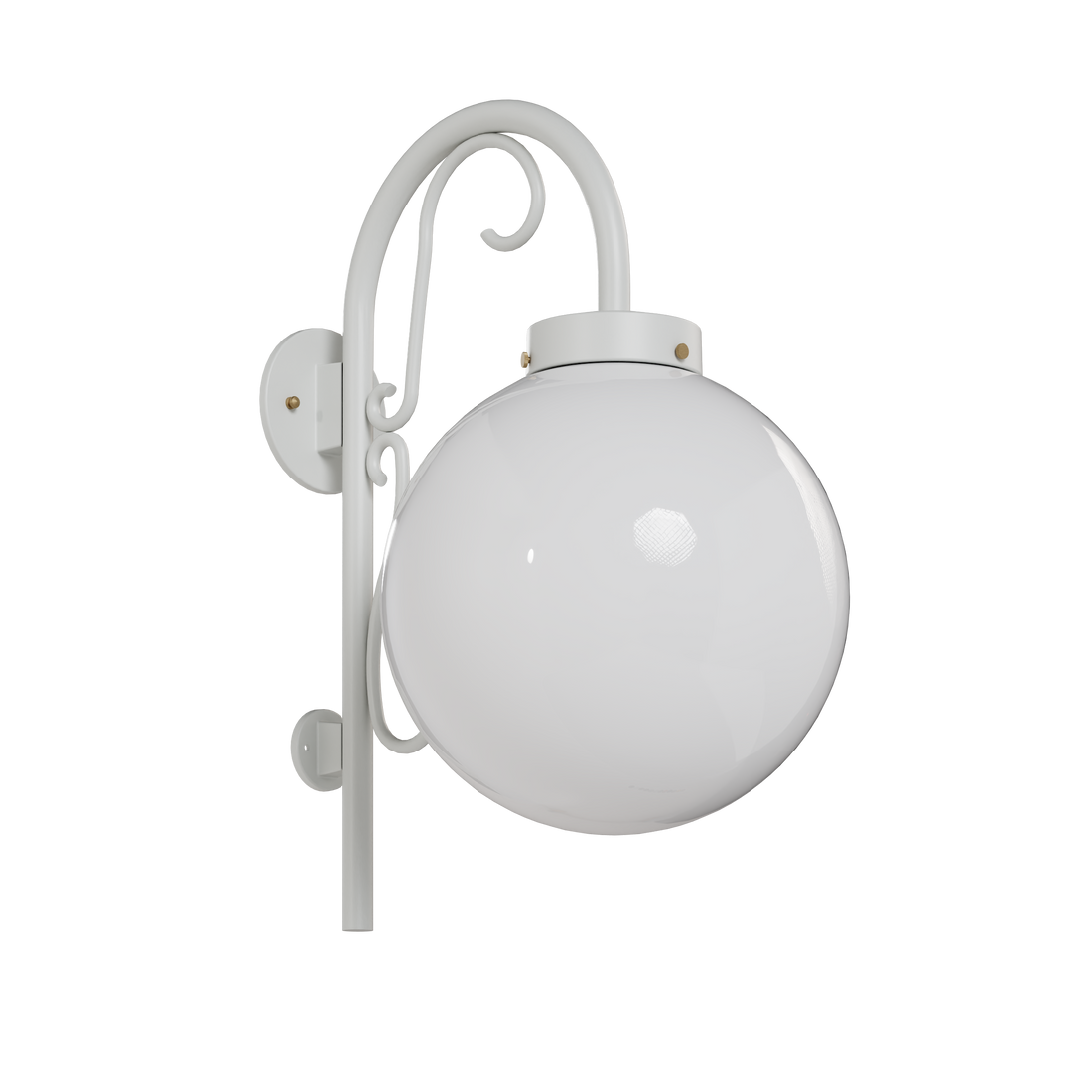 SNOC, KEY WEST - DOWN-MOUNT WALL MOUNT WITH CANE AND TALL ORNAMENT 33093, OUTDOOR WALL LIGHTS