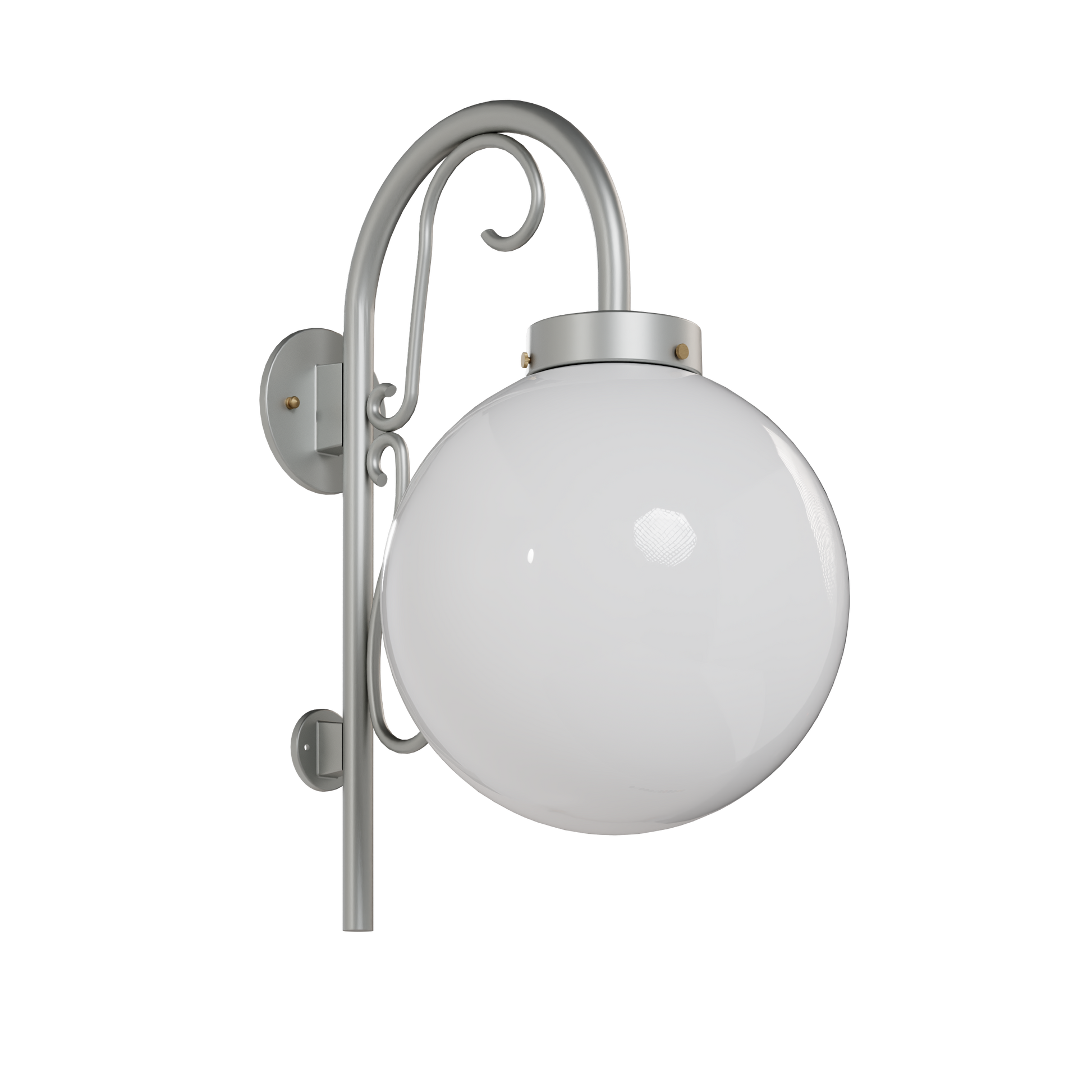 SNOC, KEY WEST - DOWN-MOUNT WALL MOUNT WITH CANE AND TALL ORNAMENT 33213, OUTDOOR WALL LIGHTS