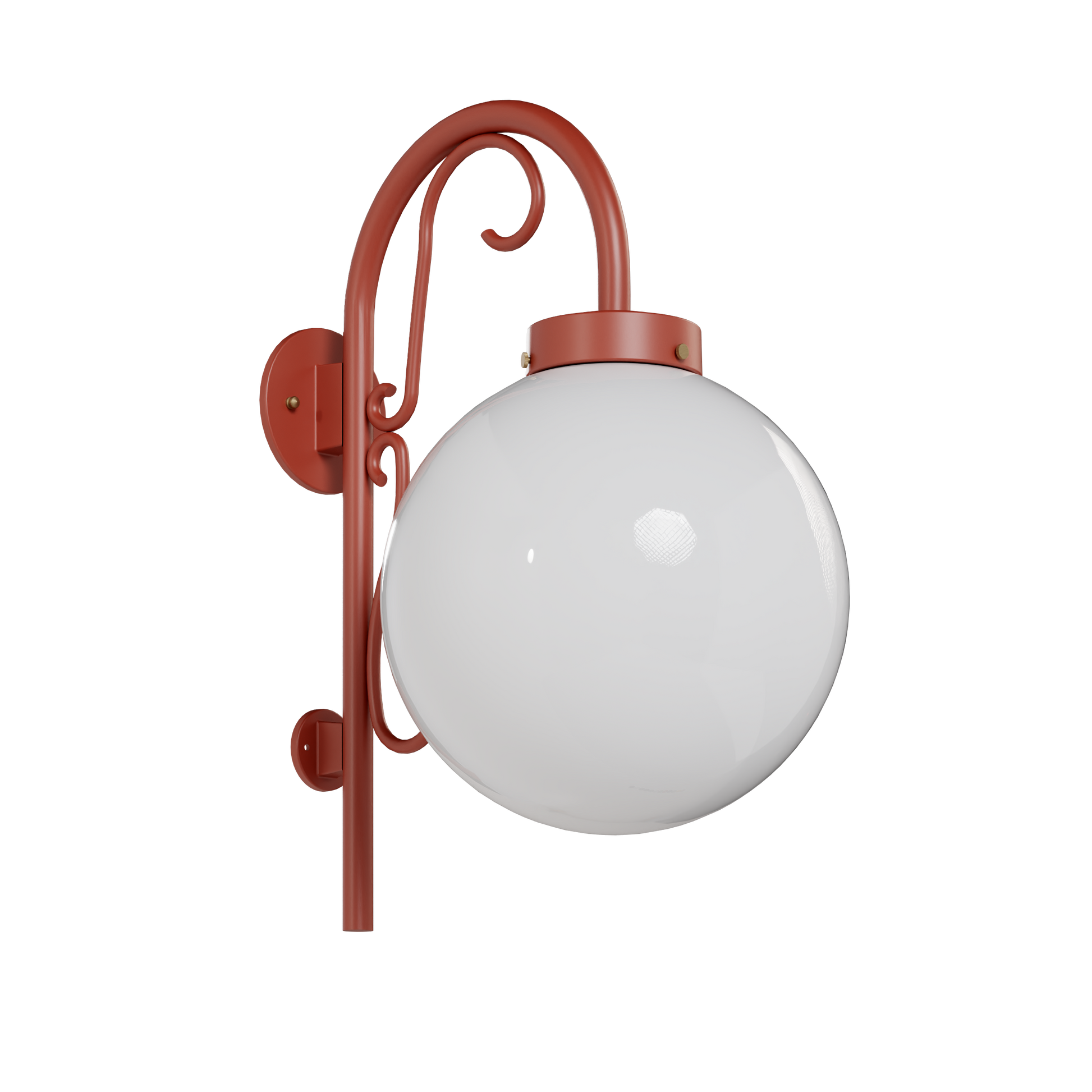 SNOC, KEY WEST - DOWN-MOUNT WALL MOUNT WITH CANE AND TALL ORNAMENT 33213, OUTDOOR WALL LIGHTS