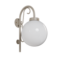 SNOC, KEY WEST - DOWN-MOUNT WALL MOUNT WITH CANE AND TALL ORNAMENT 33213, OUTDOOR WALL LIGHTS