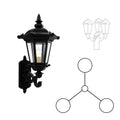SNOC MONTPELLIER - 3-HEAD UP MOUNT FOR LARGE POST 33314 3A - Post