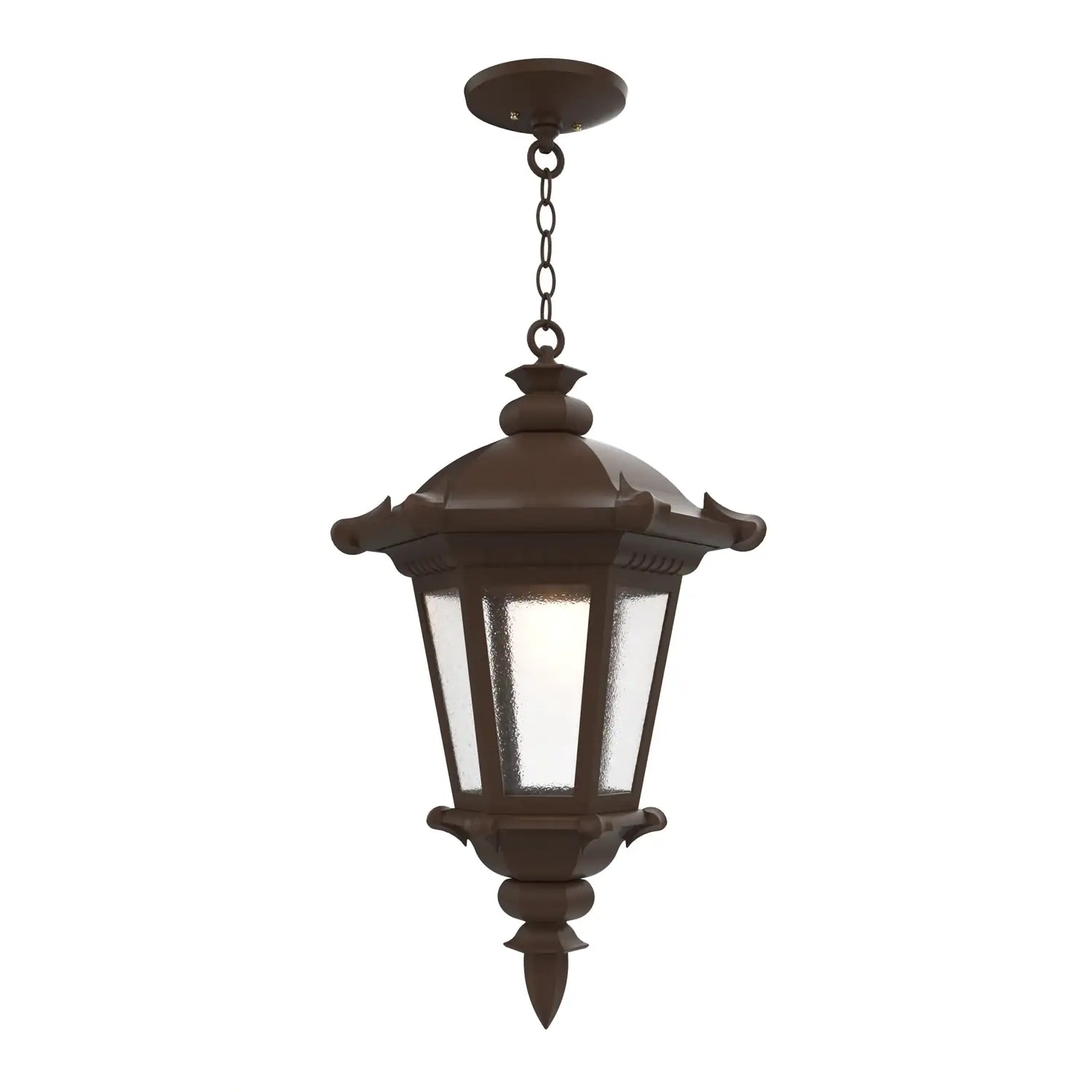 SNOC, MONTPELLIER - CEILING MOUNTING WITH CHAIN CLOSED BOTTOM LARGE FORMAT 33355, OUTDOOR CEILING LIGHT