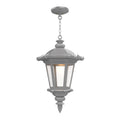 SNOC, MONTPELLIER - CEILING MOUNTING WITH CHAIN CLOSED BOTTOM LARGE FORMAT 33355, OUTDOOR CEILING LIGHT