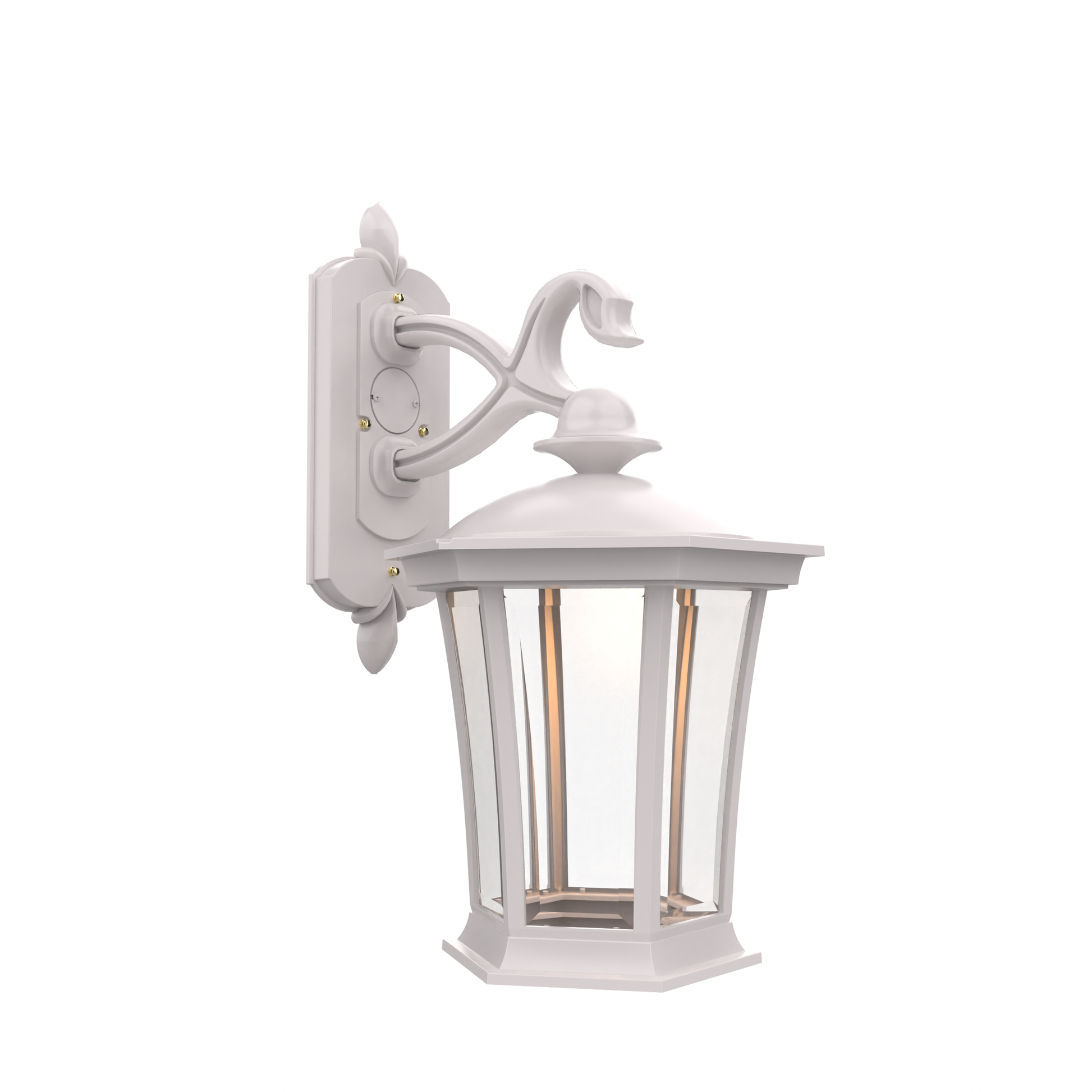 SNOC, WESTMINSTER - WALL MOUNT DECORATIVE ARM DOWN OPEN BOTTOM LARGE 33511, OUTDOOR WALL LIGHTS