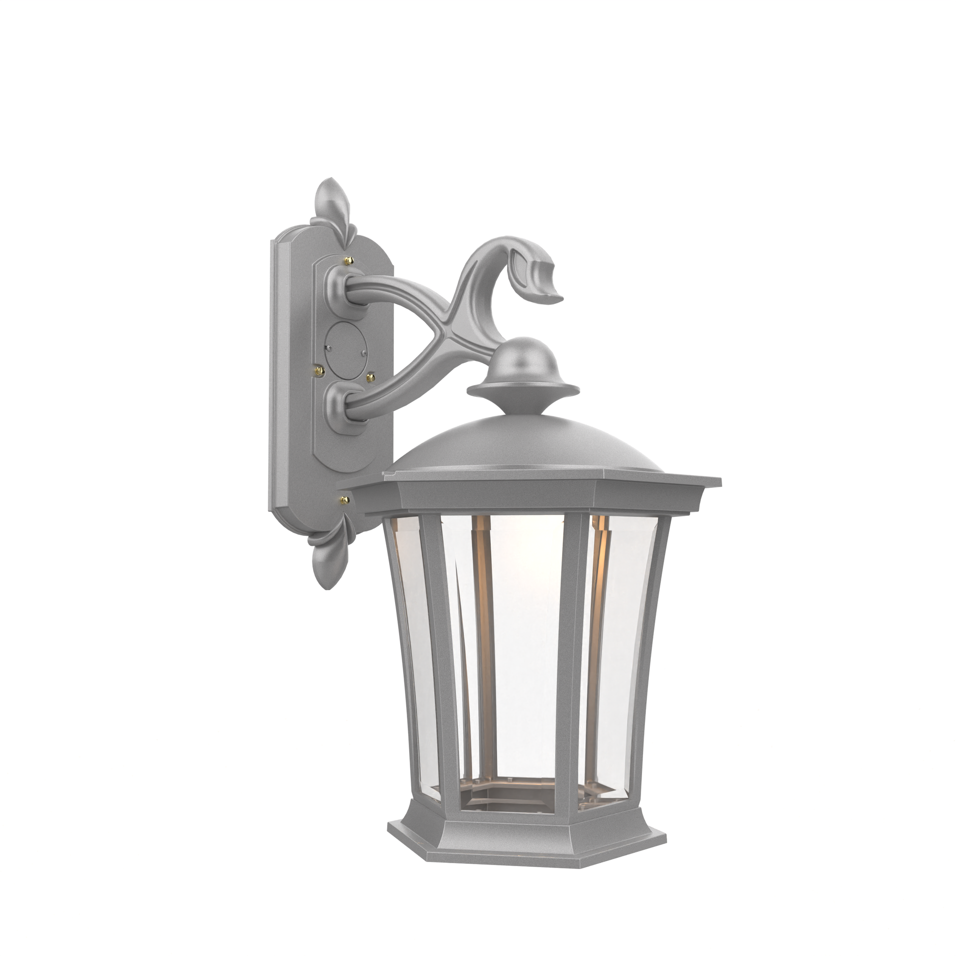 SNOC, WESTMINSTER - WALL MOUNT DECORATIVE ARM DOWN OPEN BOTTOM LARGE 33511, OUTDOOR WALL LIGHTS