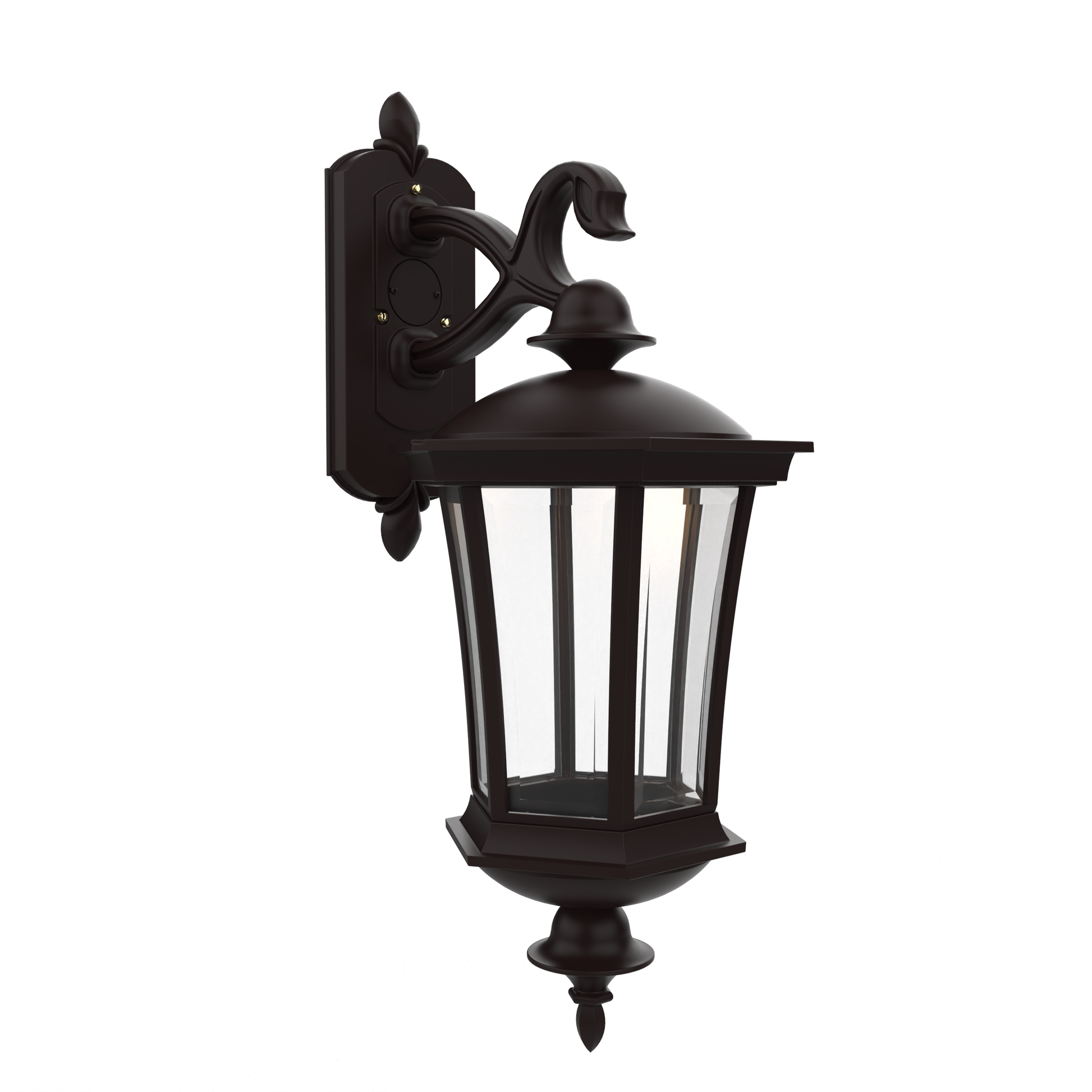 SNOC WESTMINSTER - WALL MOUNT DECORATIVE ARM DOWN LARGE CLOSED BOTTOM 33515 - Wall