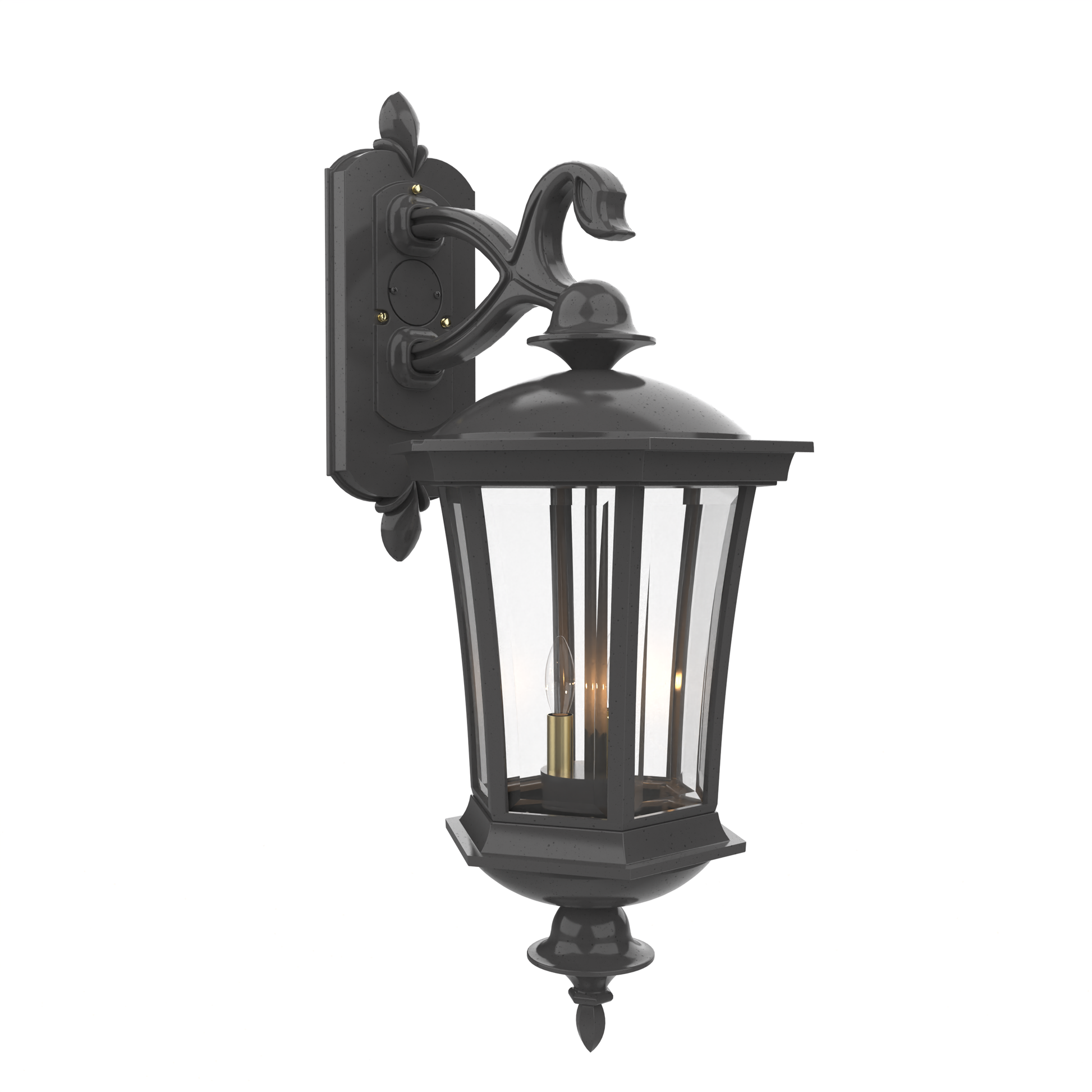 SNOC WESTMINSTER - WALL MOUNT DECORATIVE ARM DOWN LARGE CLOSED BOTTOM 33515 - Wall