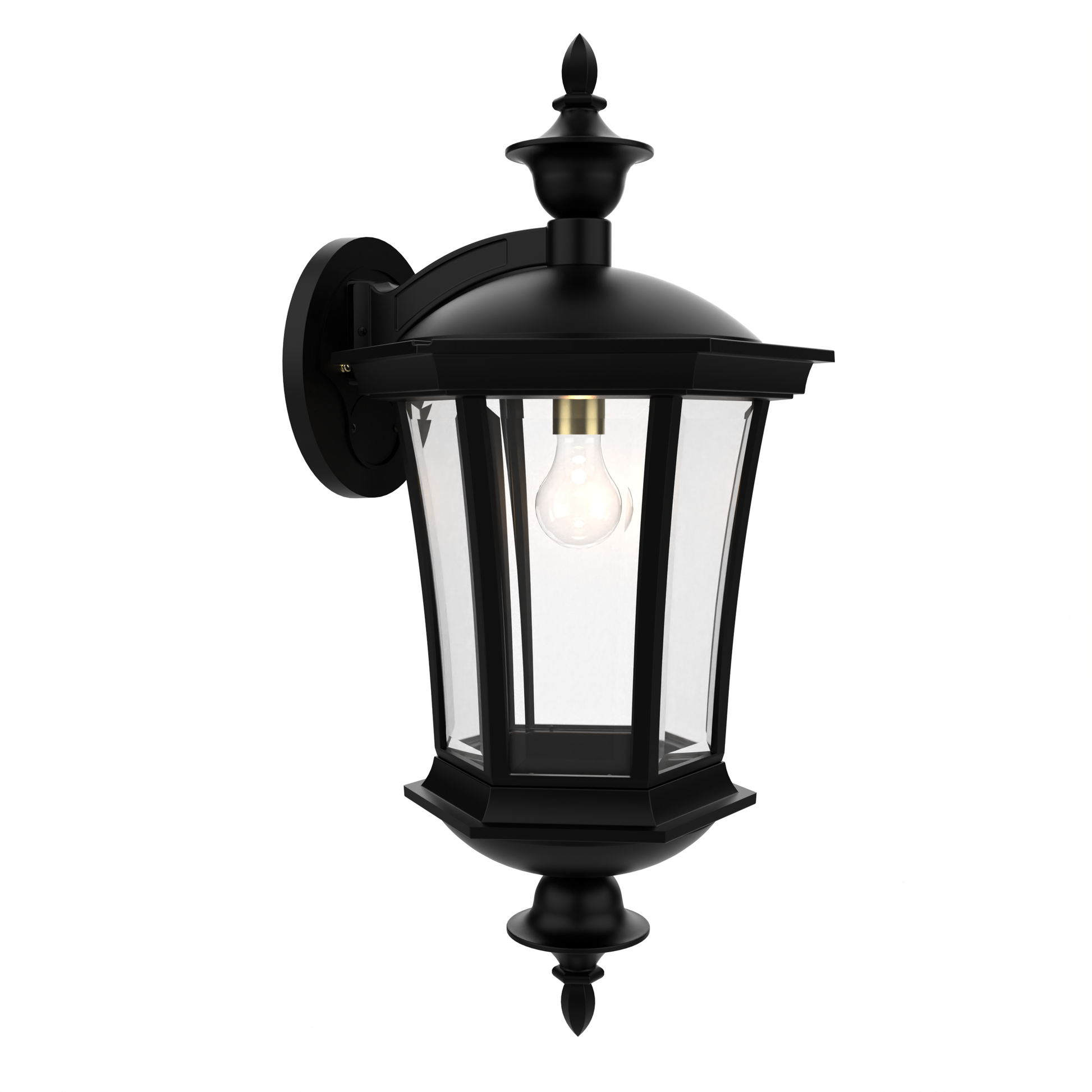 SNOC, WESTMINSTER - LARGE CLOSED BOTTOM DOWN WALL 33525, OUTDOOR WALL LIGHTS