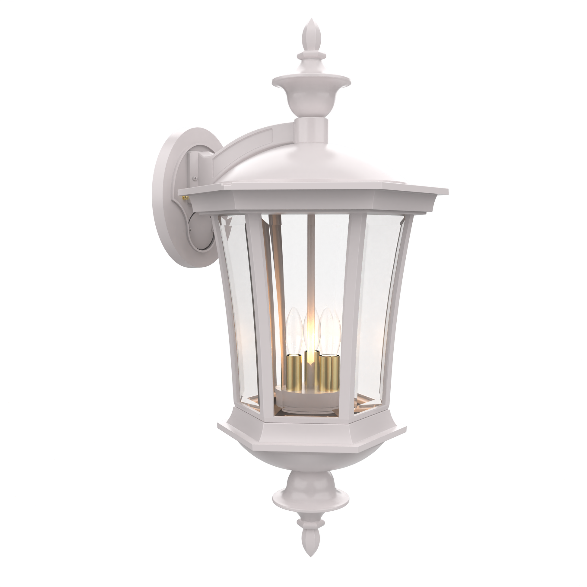 SNOC, WESTMINSTER - LARGE CLOSED BOTTOM DOWN WALL 33525, OUTDOOR WALL LIGHTS