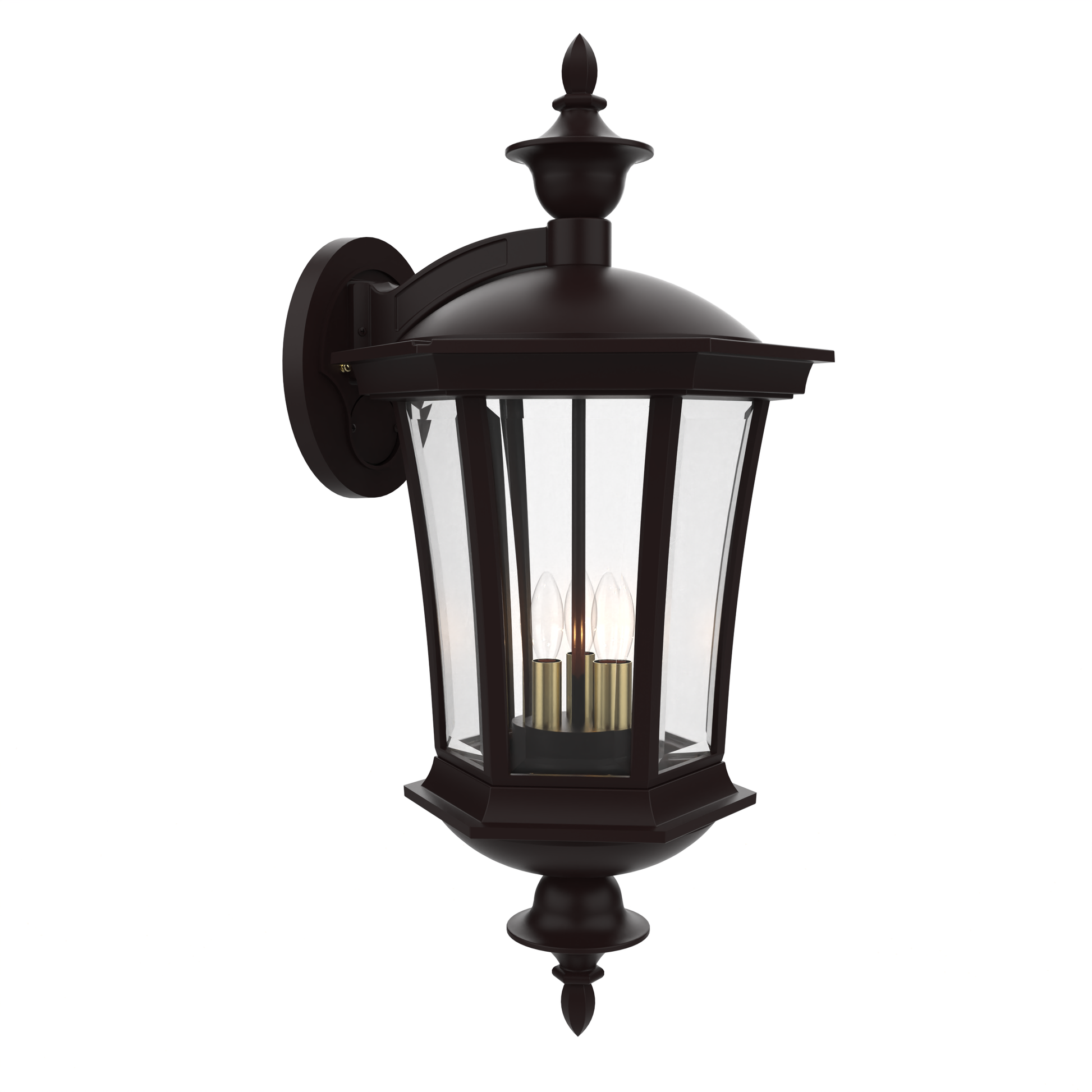 SNOC, WESTMINSTER - LARGE CLOSED BOTTOM DOWN WALL 33525, OUTDOOR WALL LIGHTS