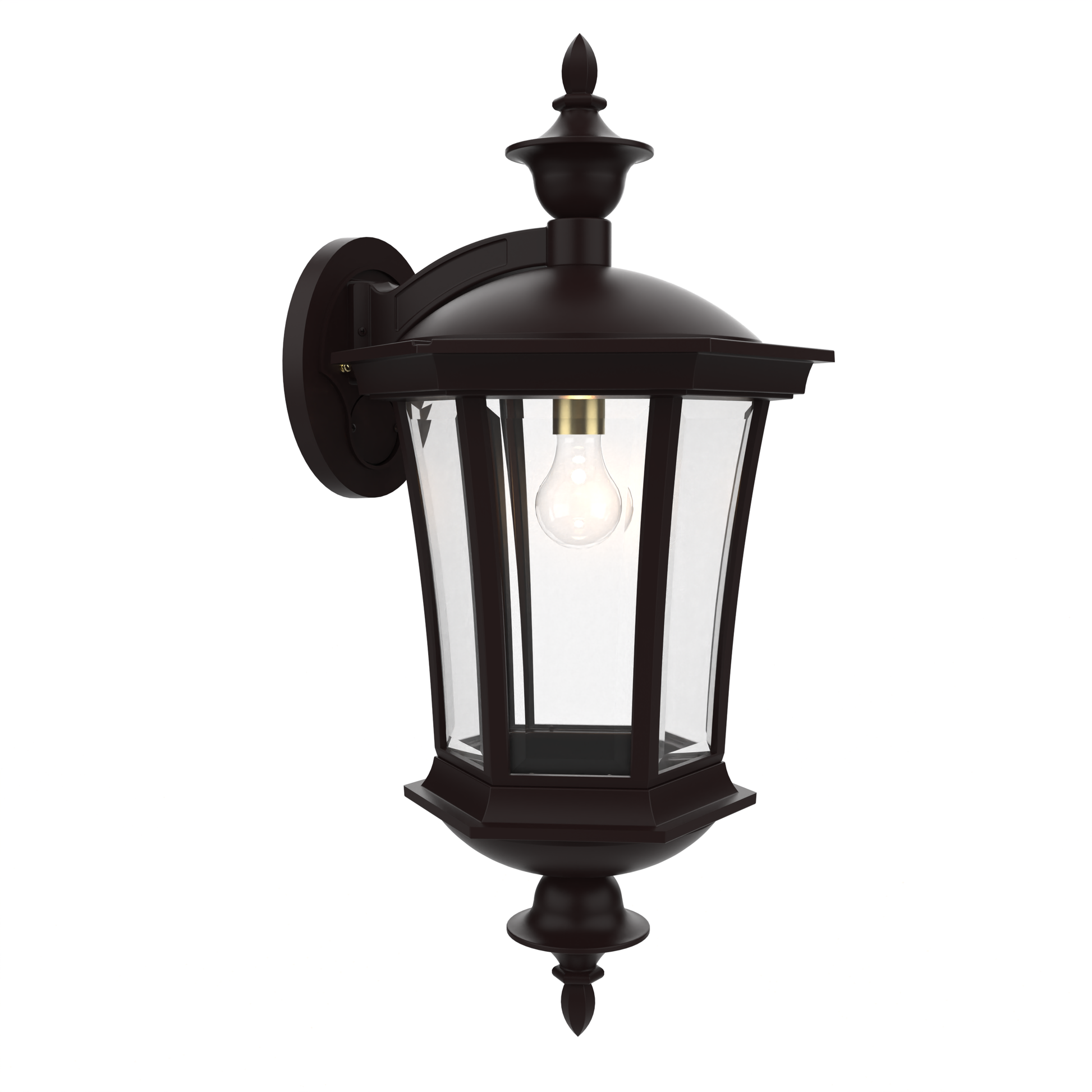 SNOC, WESTMINSTER - LARGE CLOSED BOTTOM DOWN WALL 33525, OUTDOOR WALL LIGHTS