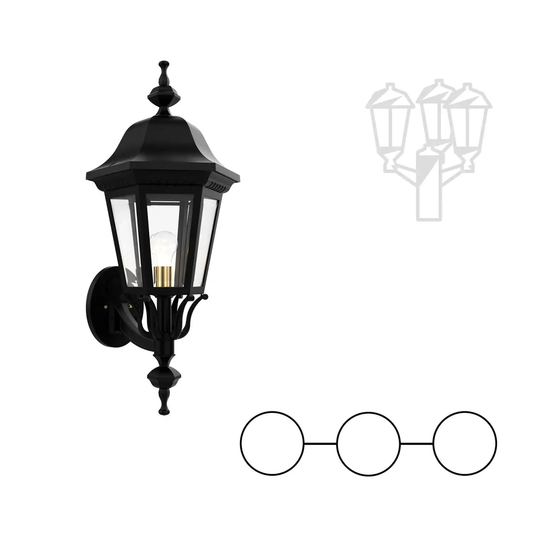SNOC FLORENCE - DOUBLE-HEAD MOUNT AND CENTER HEAD UP FOR LARGE POST 33724 2A1 - Post