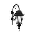 SNOC, FLORENCE - LARGE CLOSED BOTTOM CANE DOWN WALL MOUNT 33798, OUTDOOR WALL LIGHTS