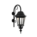 SNOC, FLORENCE - LARGE CLOSED BOTTOM CANE DOWN WALL MOUNT 33798, OUTDOOR WALL LIGHTS