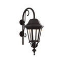 SNOC, FLORENCE - LARGE CLOSED BOTTOM CANE DOWN WALL MOUNT 33798, OUTDOOR WALL LIGHTS