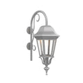SNOC, FLORENCE - LARGE CLOSED BOTTOM CANE DOWN WALL MOUNT 33798, OUTDOOR WALL LIGHTS