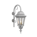 SNOC, FLORENCE - LARGE CLOSED BOTTOM CANE DOWN WALL MOUNT 33798, OUTDOOR WALL LIGHTS