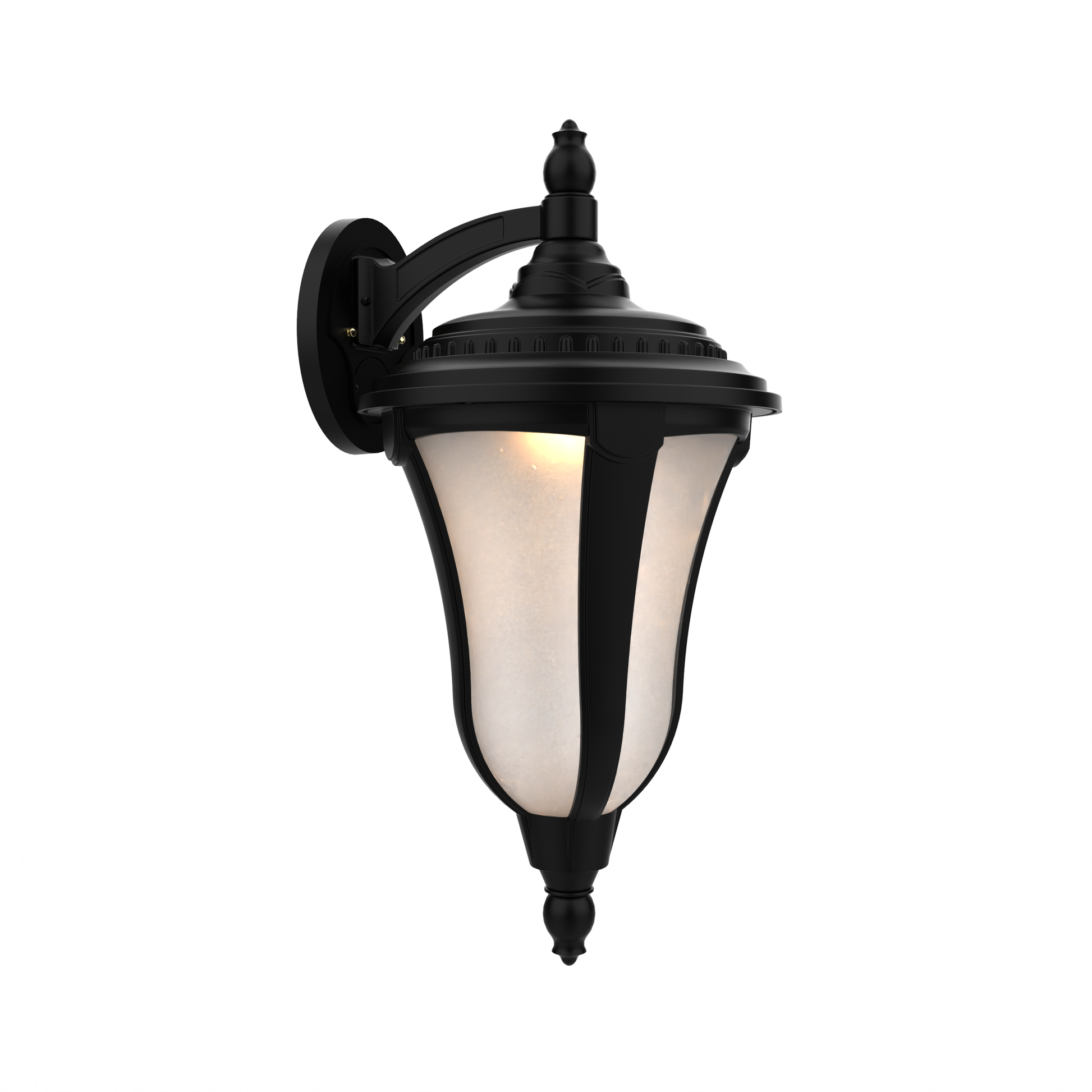 SNOC, MUNICH - LARGE CLOSED BACK BOTTOM MOUNT WALL MURAL 34225, OUTDOOR WALL LIGHTS