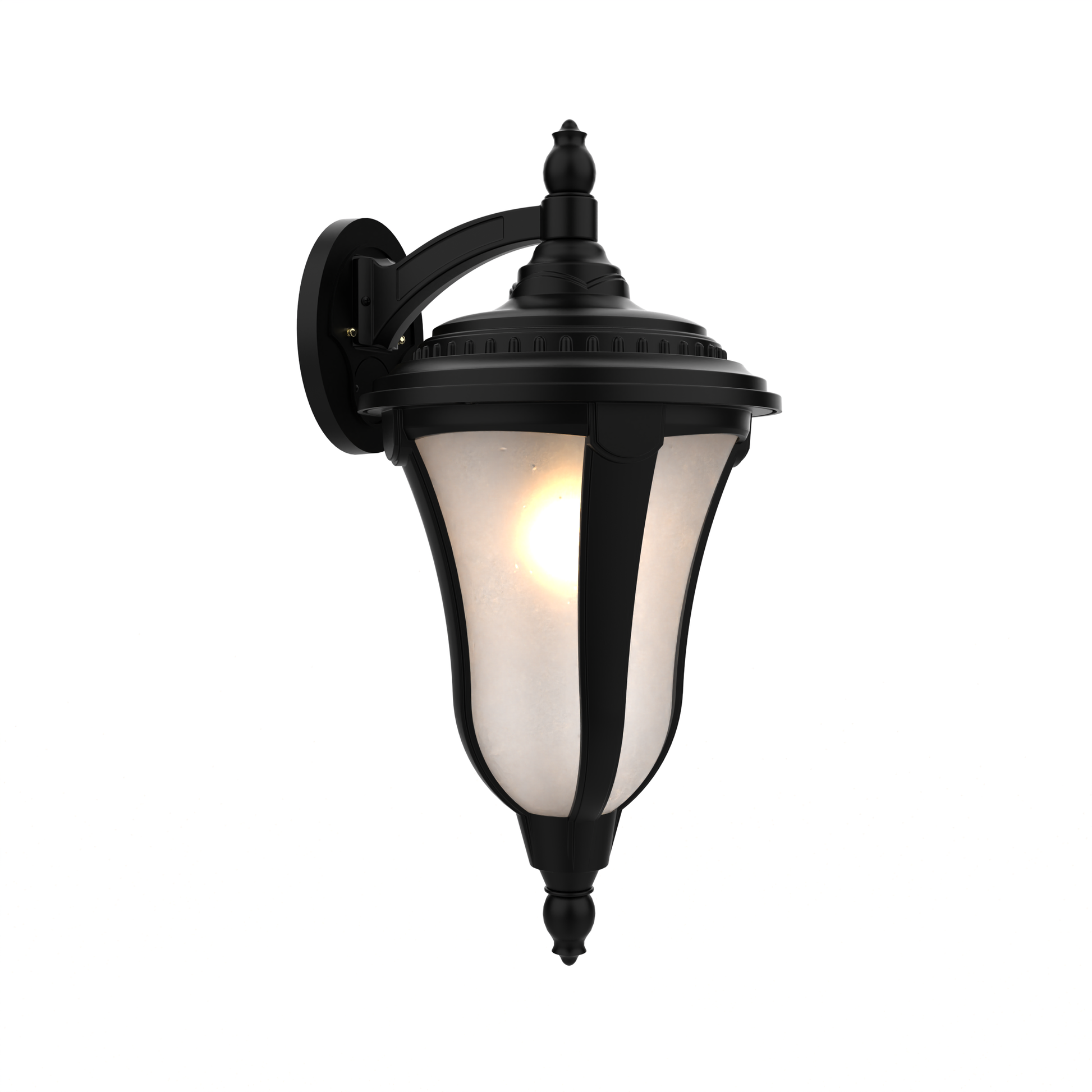 SNOC, MUNICH - LARGE CLOSED BACK BOTTOM MOUNT WALL MURAL 34225, OUTDOOR WALL LIGHTS