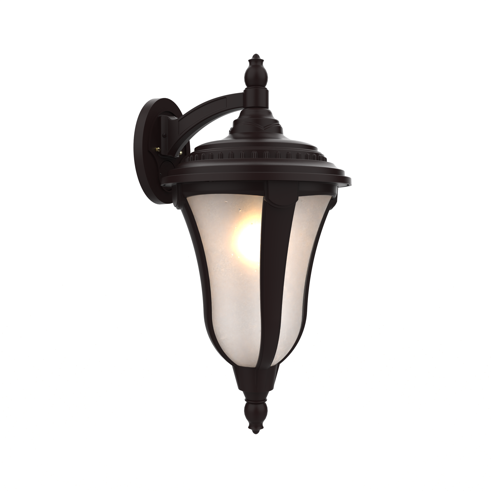 SNOC, MUNICH - LARGE CLOSED BACK BOTTOM MOUNT WALL MURAL 34225, OUTDOOR WALL LIGHTS