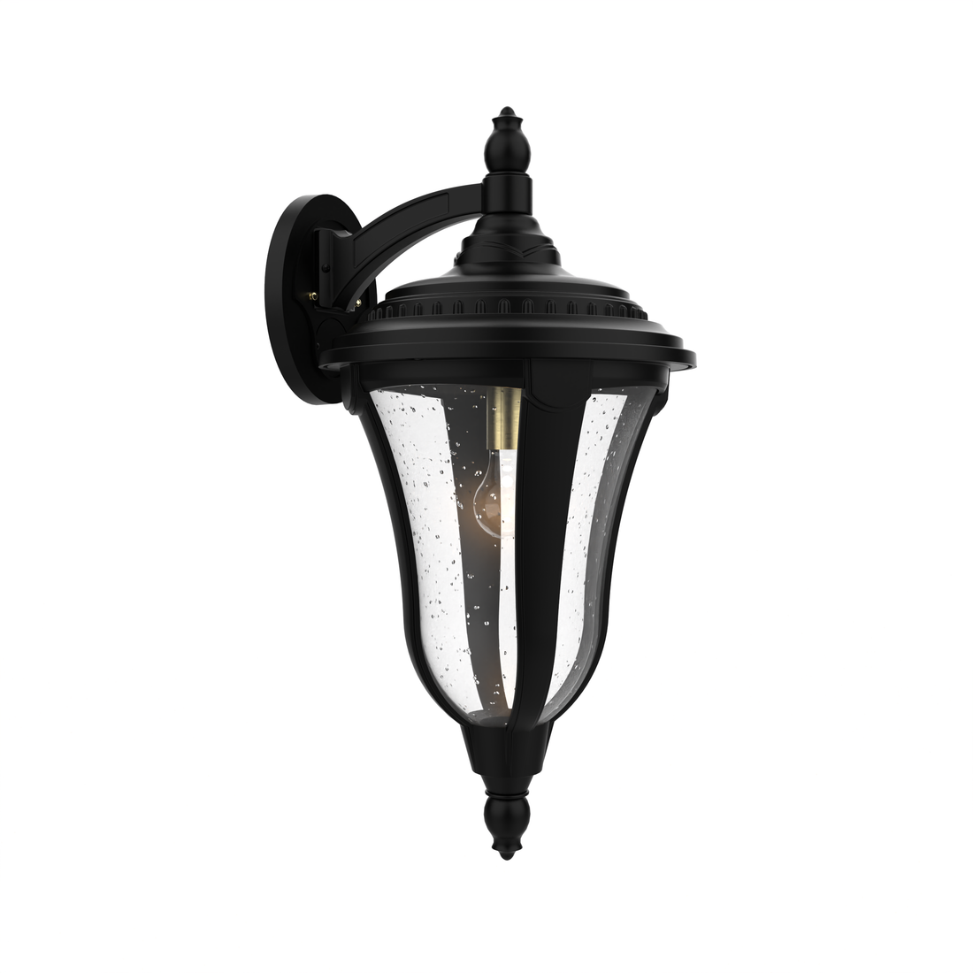SNOC, MUNICH - LARGE CLOSED BACK BOTTOM MOUNT WALL MURAL 34225, OUTDOOR WALL LIGHTS
