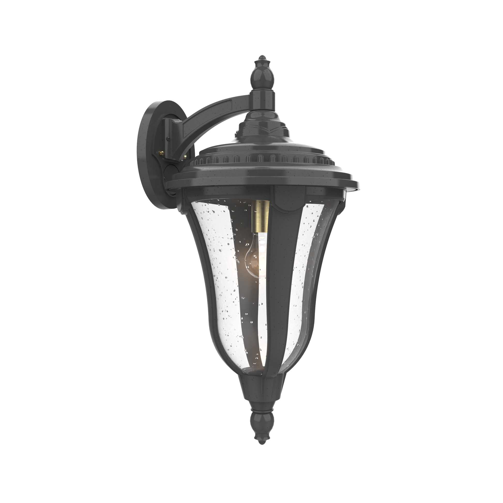 SNOC, MUNICH - LARGE CLOSED BACK BOTTOM MOUNT WALL MURAL 34225, OUTDOOR WALL LIGHTS