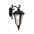 SNOC, MUNICH - WALL MOUNT DECORATIVE ARM DOWN CLOSED BOTTOM LARGE 34283, OUTDOOR WALL LIGHTS