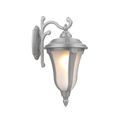 SNOC, MUNICH - WALL MOUNT DECORATIVE ARM DOWN CLOSED BOTTOM LARGE 34283, OUTDOOR WALL LIGHTS