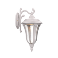 SNOC, MUNICH - WALL MOUNT DECORATIVE ARM DOWN CLOSED BOTTOM LARGE 34283, OUTDOOR WALL LIGHTS