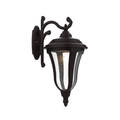 SNOC, MUNICH - WALL MOUNT DECORATIVE ARM DOWN CLOSED BOTTOM LARGE 34283, OUTDOOR WALL LIGHTS