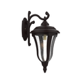 SNOC, MUNICH - WALL MOUNT DECORATIVE ARM DOWN CLOSED BOTTOM LARGE 34283, OUTDOOR WALL LIGHTS