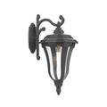 SNOC, MUNICH - WALL MOUNT DECORATIVE ARM DOWN CLOSED BOTTOM LARGE 34283, OUTDOOR WALL LIGHTS