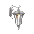 SNOC, MUNICH - WALL MOUNT DECORATIVE ARM DOWN CLOSED BOTTOM LARGE 34283, OUTDOOR WALL LIGHTS