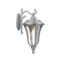 SNOC, MUNICH - WALL MOUNT DECORATIVE ARM DOWN CLOSED BOTTOM LARGE 34283, OUTDOOR WALL LIGHTS