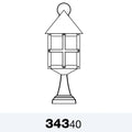 SNOC MONTEBELLO - LARGE PEDESTAL MOUNT 34340 - Post
