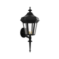 SNOC, OXFORD - WALL MOUNTED UPRIGHT WITH QUEEN ROD 34820, OUTDOOR WALL LIGHTS