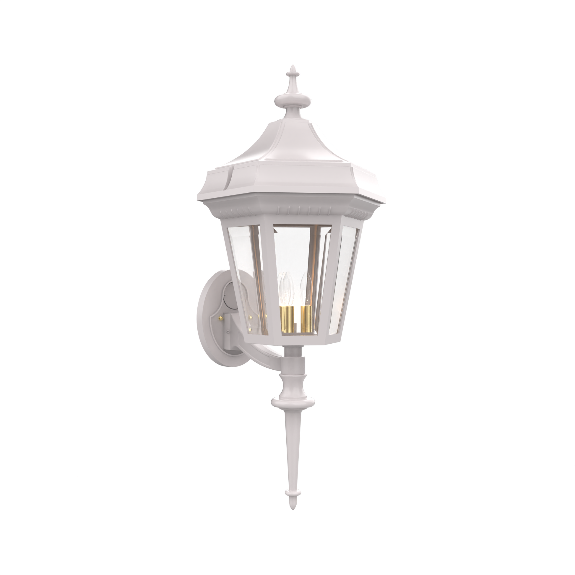 SNOC, OXFORD - WALL MOUNTED UPRIGHT WITH QUEEN ROD 34820, OUTDOOR WALL LIGHTS