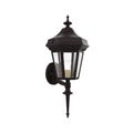 SNOC, OXFORD - WALL MOUNTED UPRIGHT WITH QUEEN ROD 34820, OUTDOOR WALL LIGHTS