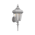 SNOC, OXFORD - WALL MOUNTED UPRIGHT WITH QUEEN ROD 34820, OUTDOOR WALL LIGHTS