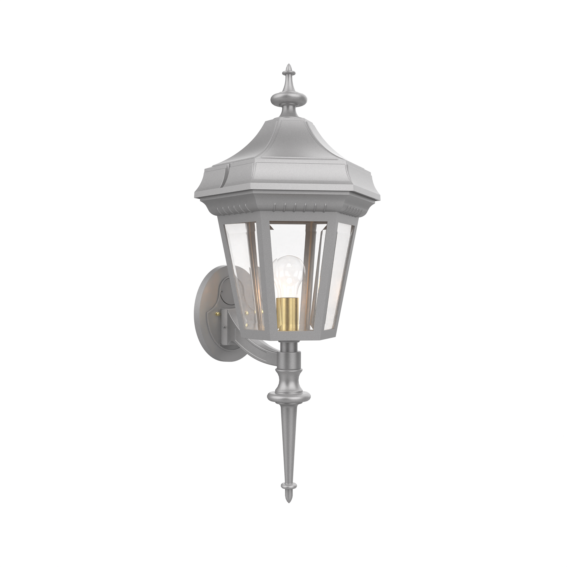 SNOC, OXFORD - WALL MOUNTED UPRIGHT WITH QUEEN ROD 34820, OUTDOOR WALL LIGHTS