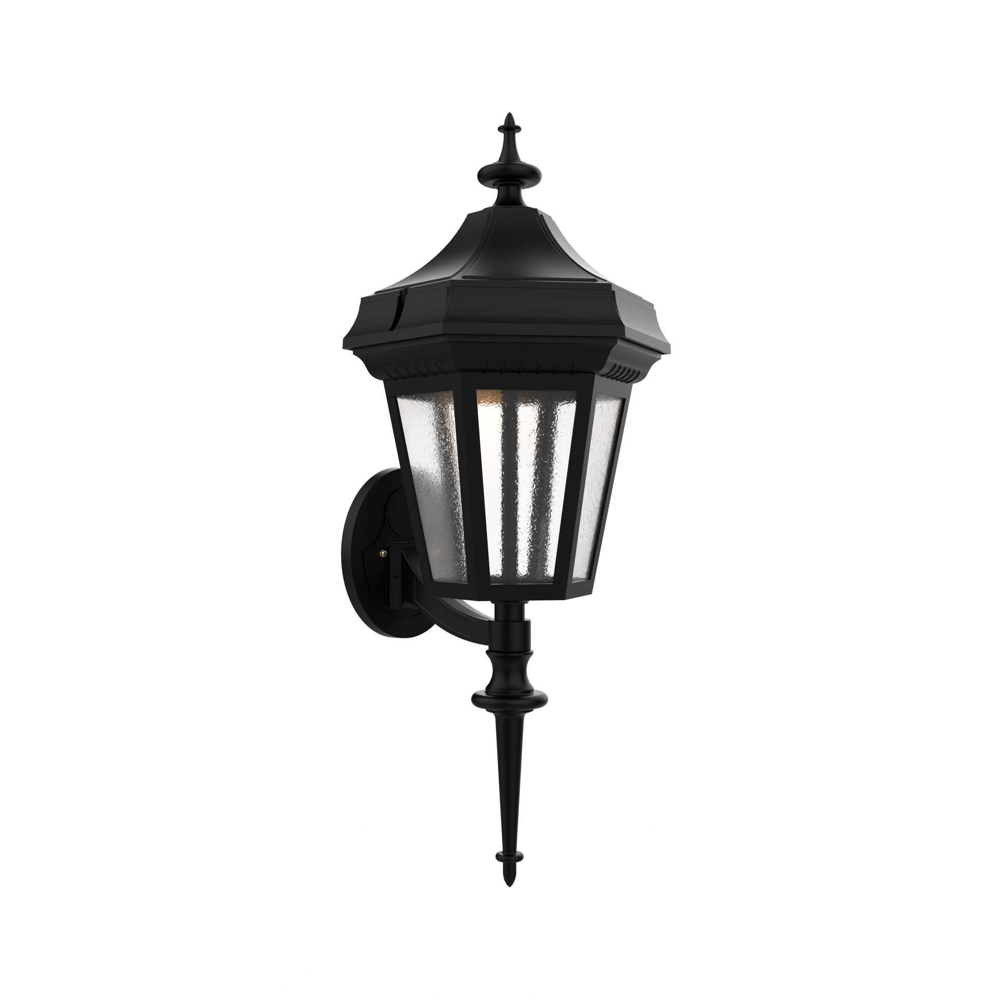 SNOC, OXFORD - WALL MOUNTED UPRIGHT WITH QUEEN ROD 34820, OUTDOOR WALL LIGHTS