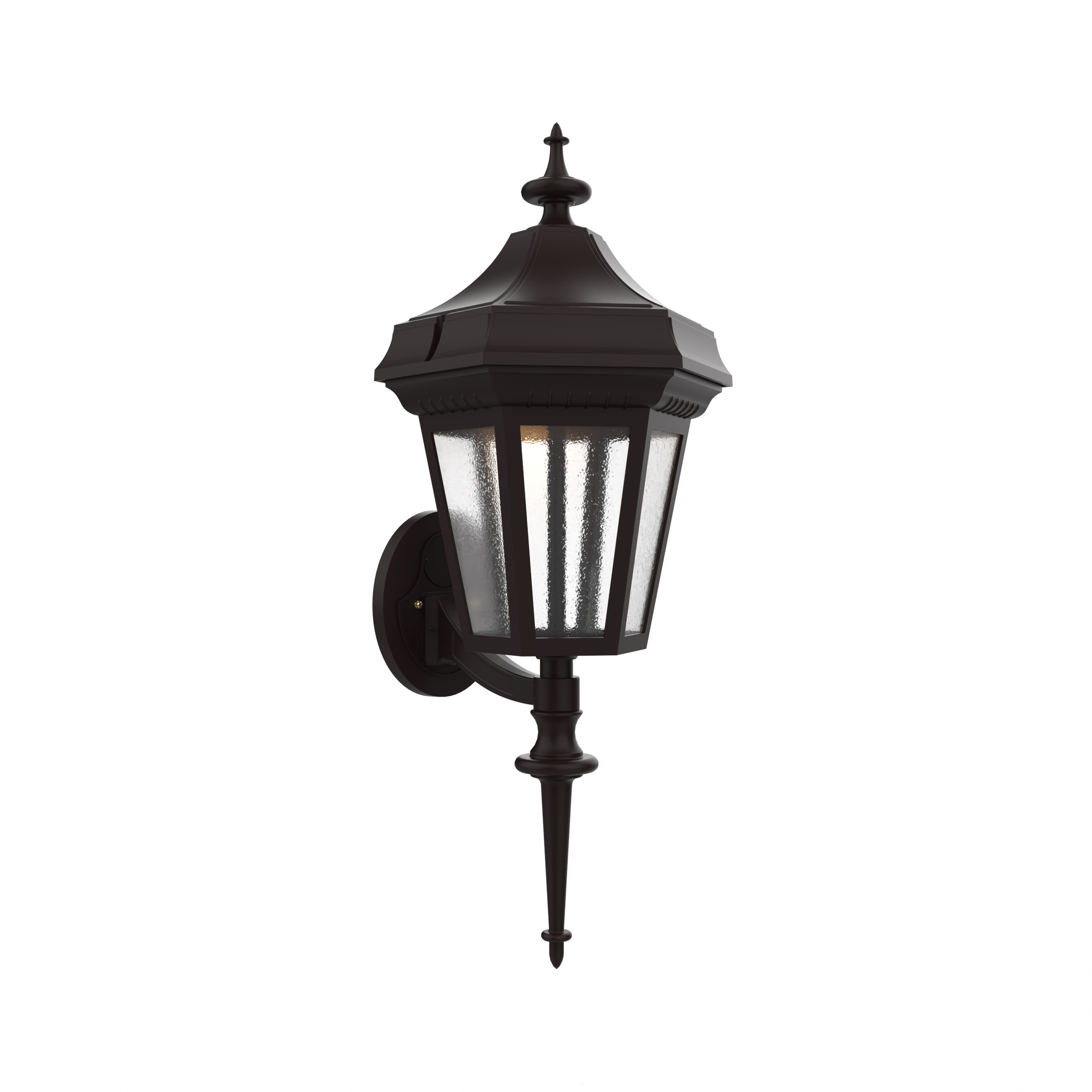 SNOC, OXFORD - WALL MOUNTED UPRIGHT WITH QUEEN ROD 34820, OUTDOOR WALL LIGHTS