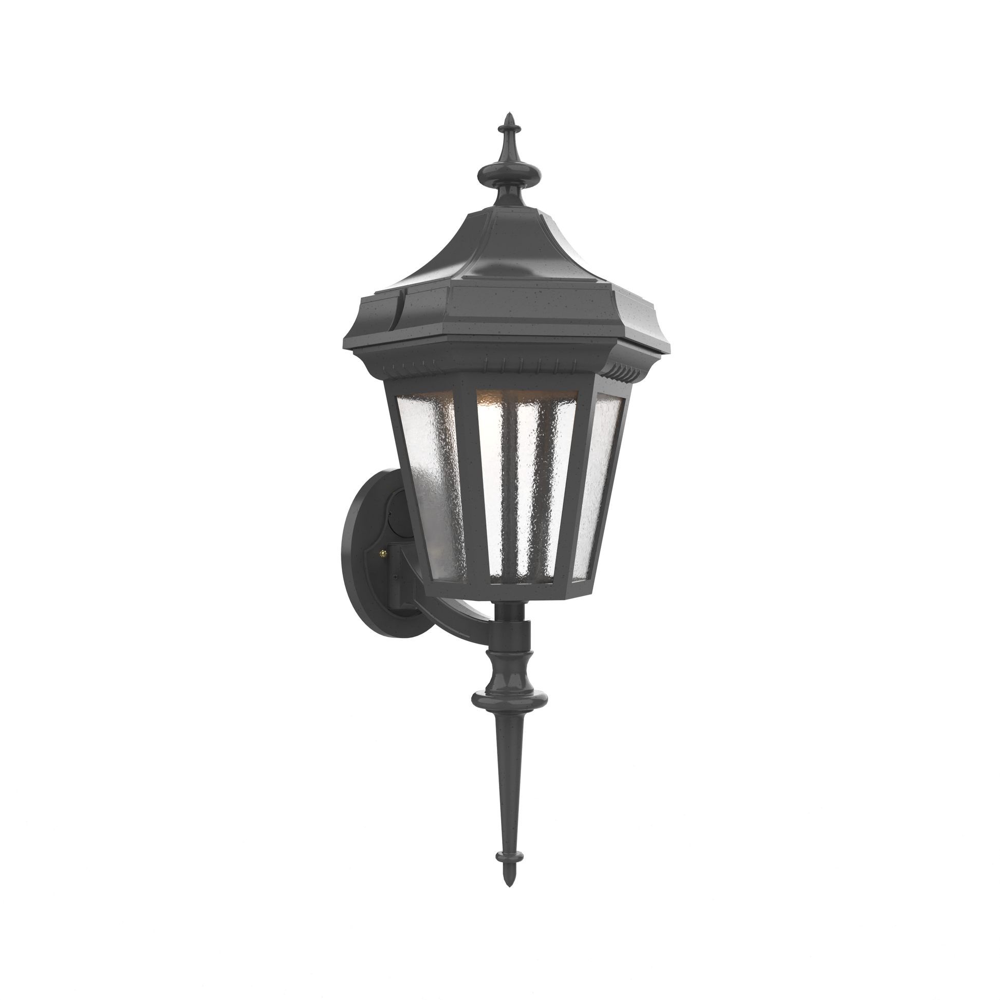 SNOC, OXFORD - WALL MOUNTED UPRIGHT WITH QUEEN ROD 34820, OUTDOOR WALL LIGHTS