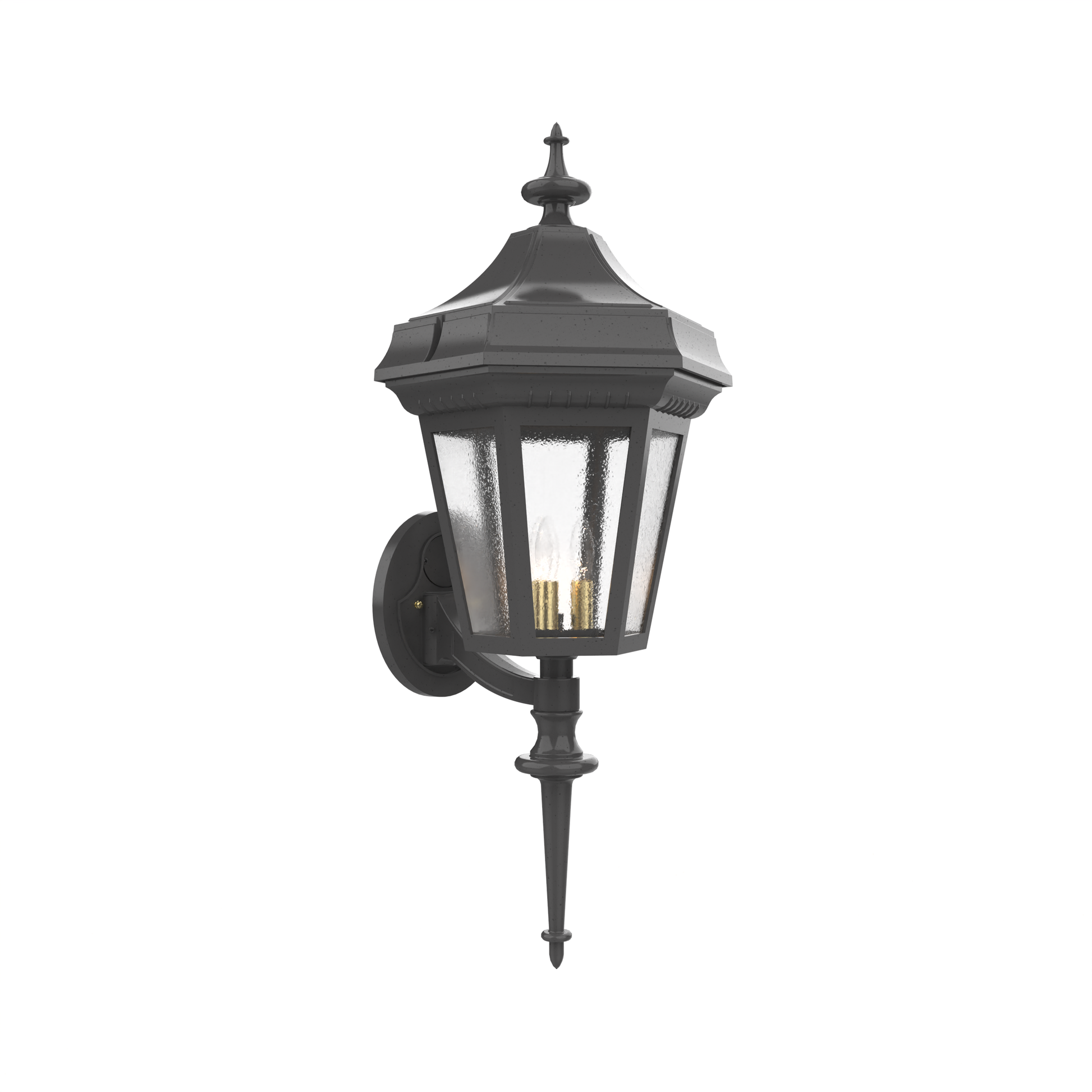 SNOC, OXFORD - WALL MOUNTED UPRIGHT WITH QUEEN ROD 34820, OUTDOOR WALL LIGHTS
