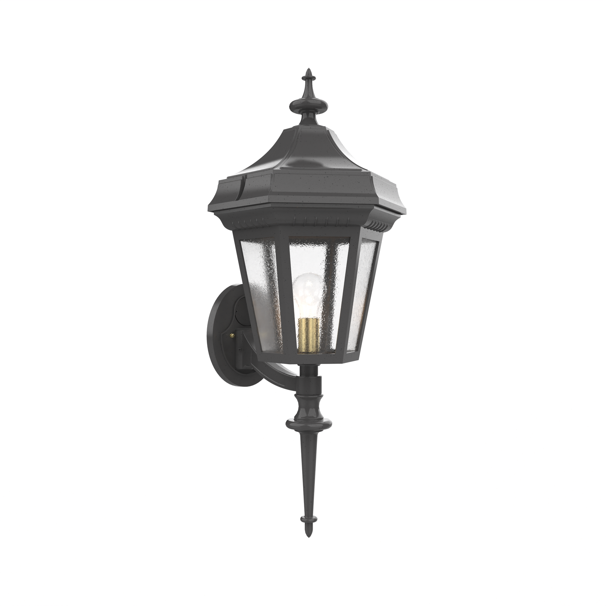 SNOC, OXFORD - WALL MOUNTED UPRIGHT WITH QUEEN ROD 34820, OUTDOOR WALL LIGHTS