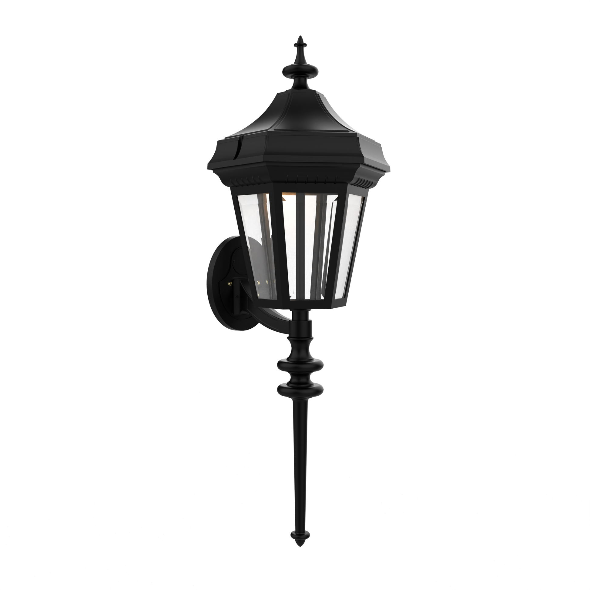 SNOC, OXFORD - WALL MOUNTED UPRIGHT WITH LONG STEM LARGE 34822, OUTDOOR WALL LIGHTS